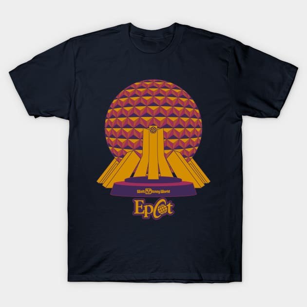 Epcot Retro T-Shirt by Mouse Magic with John and Joie